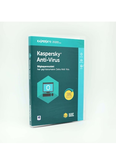 Kaspersky Anti Virus 2022 1 Bilgisayar 1 Yıl