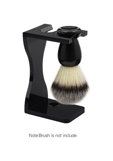 Mufunye Erkekler İçin Akrilik Tıraş Fırçası Ve Jilet Askılığı, 2 Renk Seçeneği, Pratik Sakal Aleti Düzenleyici