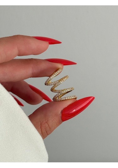 Altın Kaplama Sarmal Kıkırdak Altın