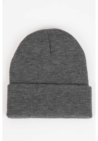 DeFacto Kadın Triko Basic Düz Kışlık Bere R7545AZ24WNGR198