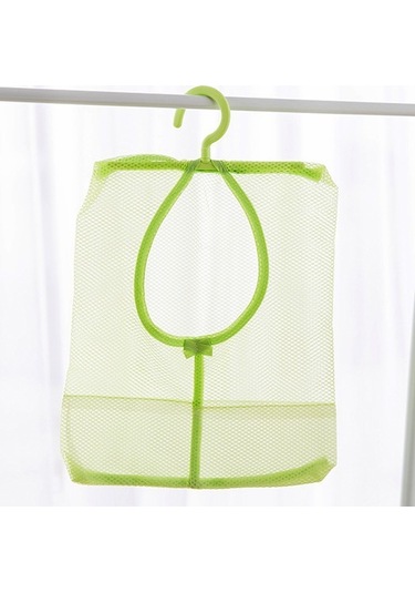 Çok Amaçlı Yeşil Çamaşır Mandalı Çantası 3'lü Paket Askılı Ev Depolaması İçin B Diğer