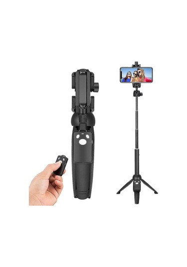 Uzaktan Bluetooth Selfie Çubuğu, Bluetooth Uzaktan Kumandalı Tripod Monopod Selfie Çubuğu