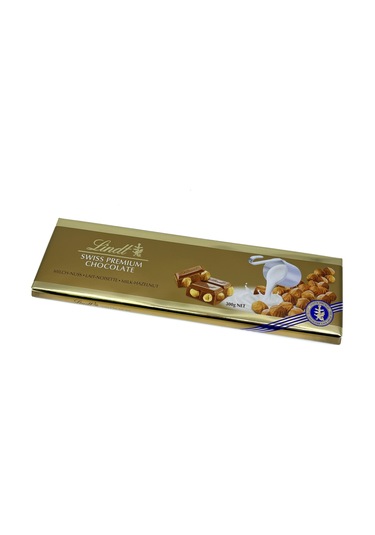 Lindt Swiss Premium Bütün Fındıklı Sütlü İsviçre Çikolatası 300 G