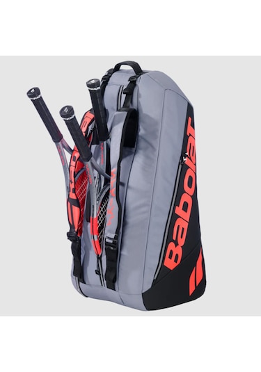 Babolat Rh6 Pure Strike Carbon 6lı Raket Cantası Gri 751249