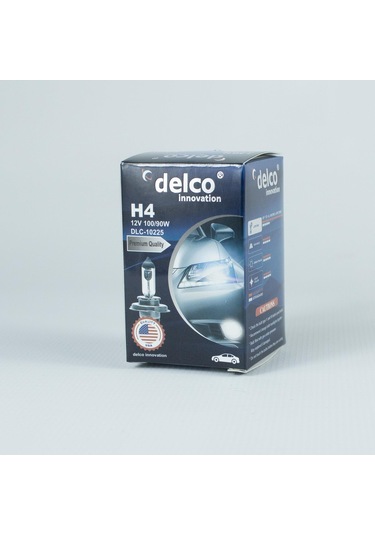 Delco U.s.a H4 90/100w Tırnaklı 43t Far Ampulü 12 Volt 10 Adet