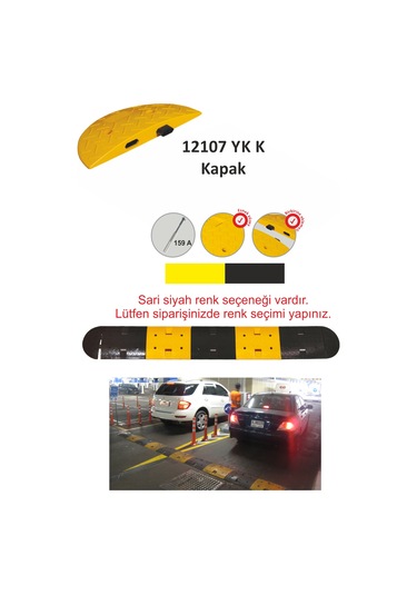 12107 Yk K Evelux Kauçuk Şaseli Yol Kasisleri