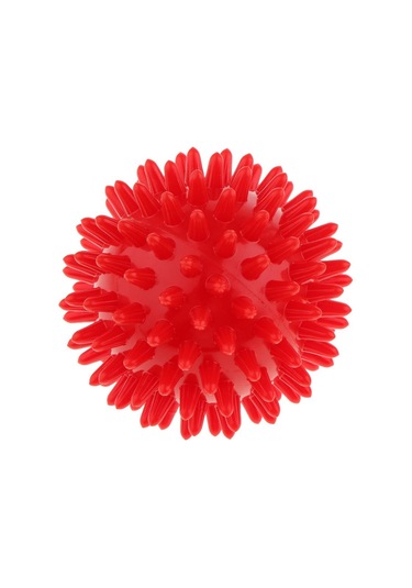 Suntek El Masaj Topu Vücut Dikenli Tetik Nokta Akupunktur Kırmızı - Turuncu