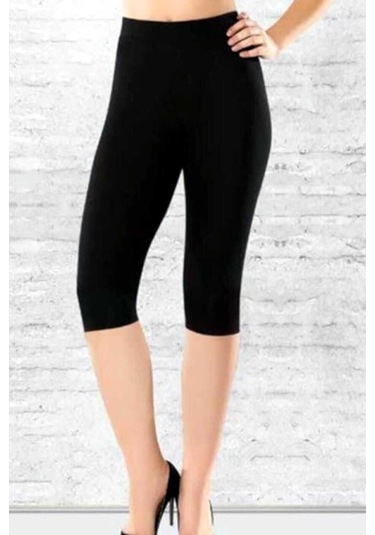 Elit Kadın Modal Elastan Likralı Kapri Tayt 1'li Paket Çok Renkli