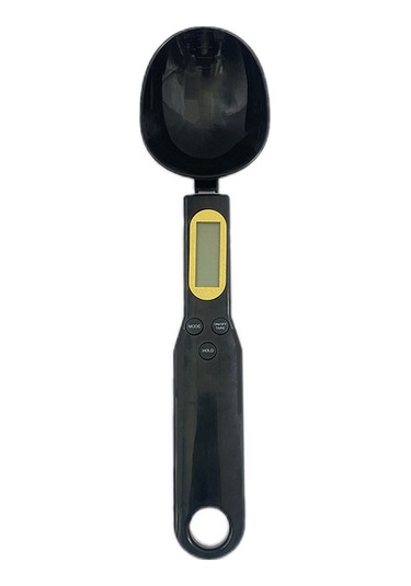 Elektronik Kaşık Ölçeği Ev Elektronik Terazi 500 Gr/0,1 Siyah Siyah