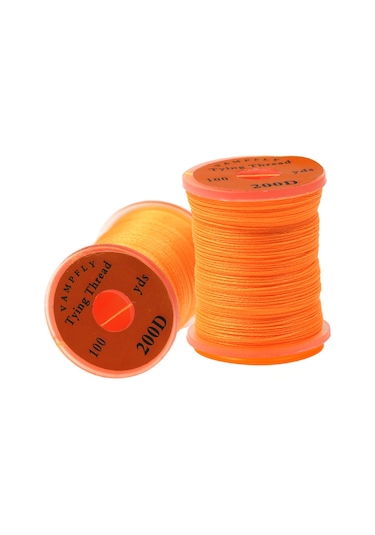 Reedark 200d Parlak Turuncu Uçak Örgü İpi - Uçak Balıkçılığı İçin El Yapımı İğne Bağlama, Dayanıklı Ve Hafif Tasarım