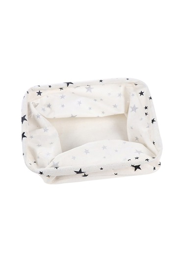 Sones 2 Adet Tuval Masaüstü Depolama Sepeti Saplı Çeşitli Eşya Saklama Kutusu Çapraz