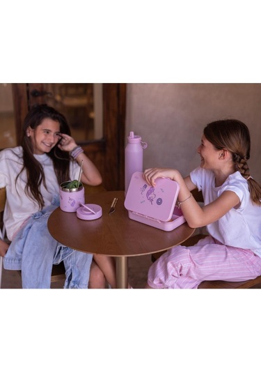 Citron Vakumlu Paslanmaz Çelik Yemek Termosu 350 Ml - Unicorn Pembe