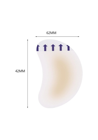 Suntek 10 Adet Jel Ayakkabı Çıkartmaları Spor 42mmx62mm