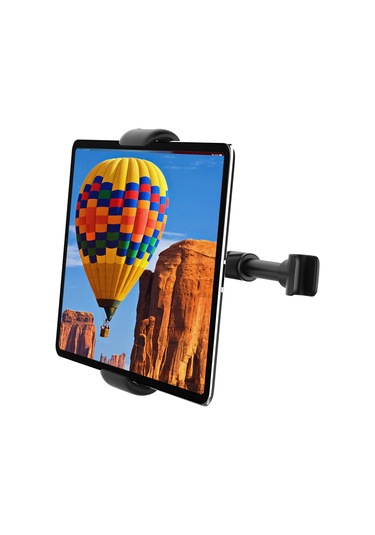 Singree Araç Koltuk Başlığına Takılabilen Akıllı Telefon Ve Tablet Tutucu 5.5-12.9 İnç Siyah