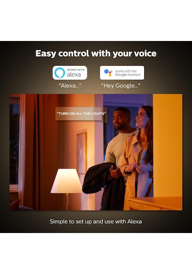 Philips Hue Akıllı LED Şerit 1 mt. V4 (Güç Adaptörü Dahil Değildir)