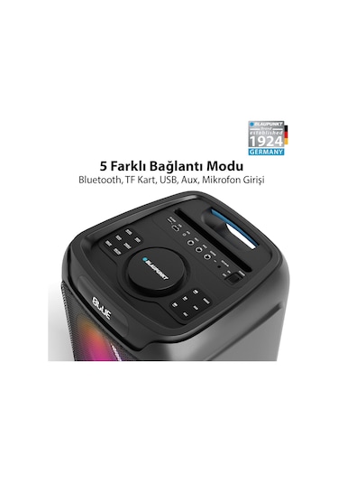 Blaupunkt Pl800 Kablosuz Bluetooh Speaker Hoparlör Siyah