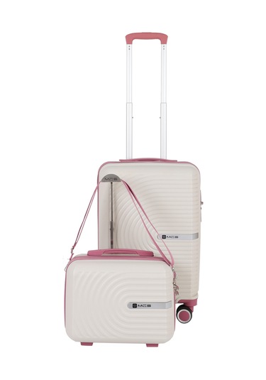 Mçs Polipropilen 2li Valiz Seti Kabin & Makyaj V374 S21yy1000134-set 00434 Kemik/koyu Pudra Kemik - Koyu Pudra