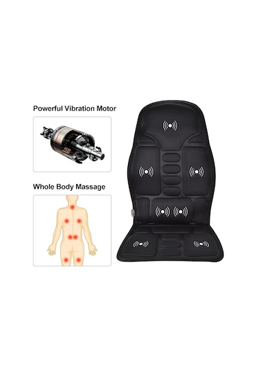 Ambition Araba Isıtma Masaj Minderi Ev Araba Çift Kullanımlı