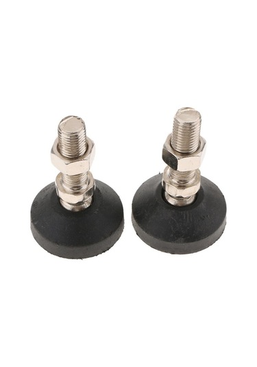 Trendooze Homyl 2 Adet Karbon Çelik Dengeleyici 60mm M16x50mm, Mobilya Dengeleme Kolaylaştırıcı Tarif Edildiği Gibi