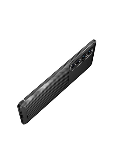 Xiaomi Mi Note 10 Lite Kılıf Zore Negro Silikon Kapak Kahverengi