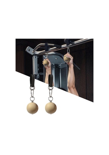 Suntek Çekme Topu Kavrama Ahşap Güç Çene Çap-8cm-1-çift