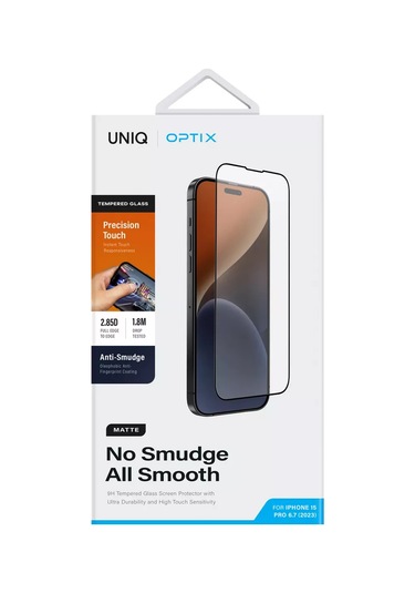 Unıq İphone Uyumlu 15 Pro Max İçin Optıx Matte Cam Koruması 179008681