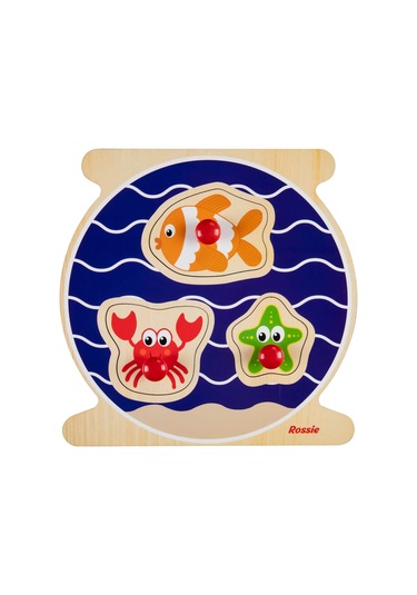 Rossie Ahşap Ilk Yapboz Akvaryum