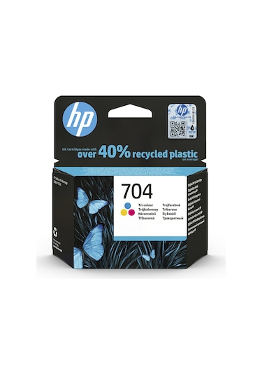 Hp 704 Mürekkep Kartuşu Üç Renkli Cn693Ae