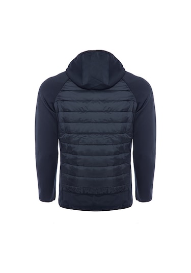 Ghassy Co.  Rüzgara Dayanıklı Kapüşonlu Hafif Şişme Erkek Spor Ceket