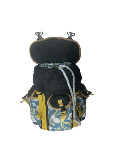 Kaliteli Tek Gözlü Vintage Disayn Unisex Sırt Günlük Okul Gezi Kamp Trekking Çantası Kc Ahtapot Bag Siyah Mavi Kaliteli Tek Gözlü Vintage Disayn Unisex Sırt Günlük Okul Gezi Kamp Trekking Çantası Kc Ahtapot Bag Siyah Mavi