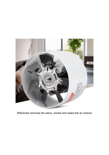 Mufunye 25w 220v Duvar Tipi Fan, Kokuları Ve Dumanı Temizler, Yüksek Havalandırma Verimi, 140m³/h, 18-26m² Uygun Diğer