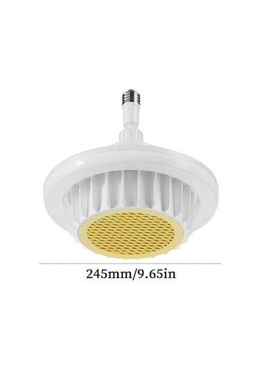 Istıcılı, Kumandalı, 3 Işık Modlu Led Ampul Isıtıcı Led Avize Ortam Isıtan 36 Watt 3900 Lümen Ampul