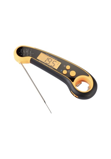 Igrıll Waterproof Dijital Sıcaklık Ölçer Gıda Termometresi Turuncu