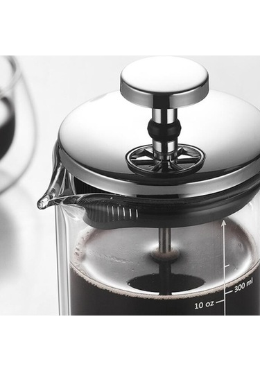 Pazly 20oz Çift Duvarlı Fransız Press Kahve Makinesi Yüksek Yoğunluklu H44475-600 Diğer