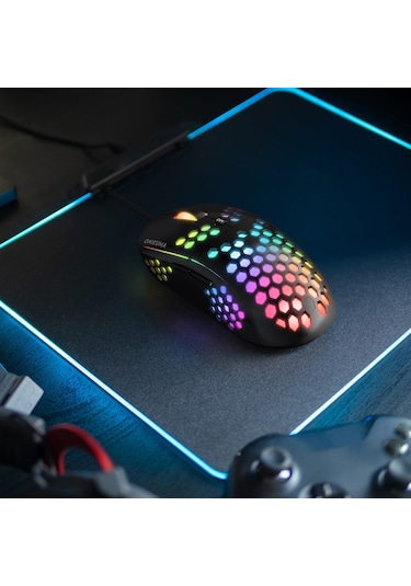 Onikuma CW903 RGB Aydınlatmalı Kablolu Optik Oyuncu Mouse