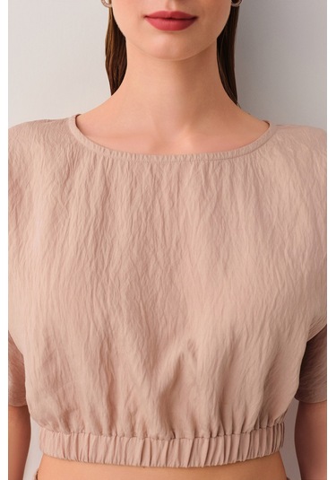 Suwen Harper Üst Sba25640010 Bej