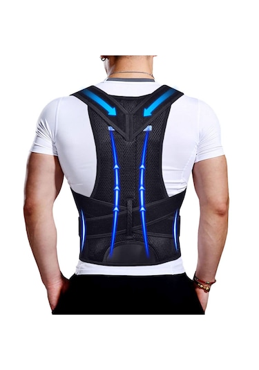 Dik Durmak İçin Korse Duruş Düzeltici Skolyoz Bel Sırt Omuz Korse