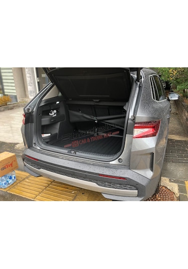Skoda Elroq 2025 3d Kauçuk Kokusuz Bagaj Havuzu Araca Özel