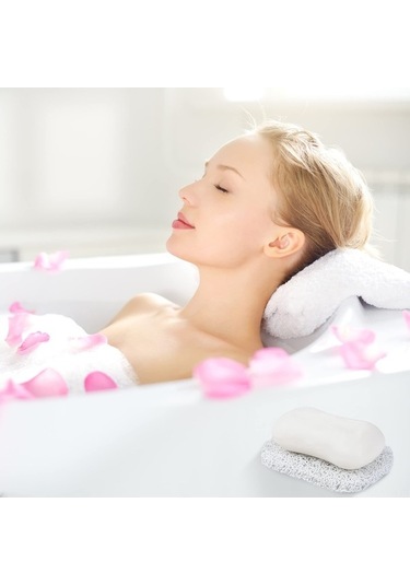 Dancemonkey 6 Adet Pvc Sabunluk - Beyaz, Banyo, Mutfak Ve Seyahat İçin Kurutucu Ped Beyaz