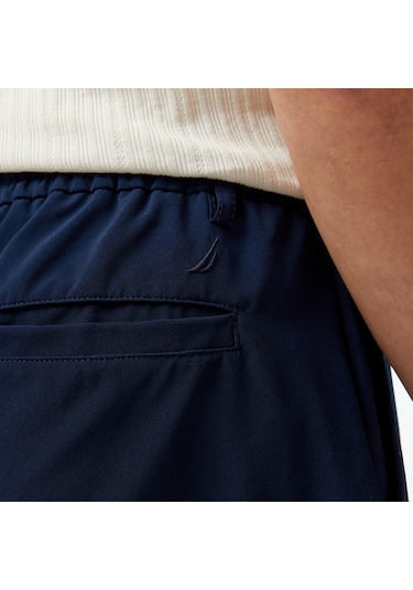 Nautica Erkek Lacivert Jogger Şort Düz B55230t Lacivert