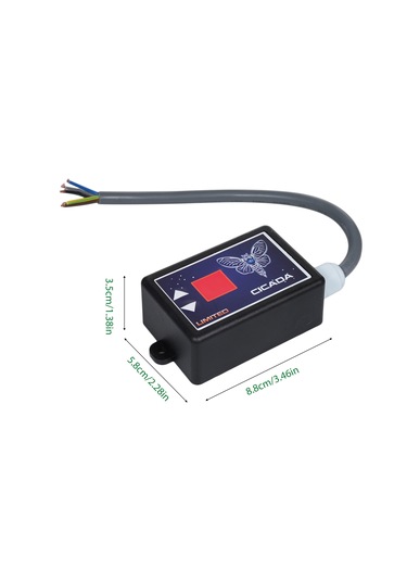 Shineyee 12-24v Araç Korna Kontrol Ünitesi - 15 Sesli Plastik Korna Butonu 50 Adet