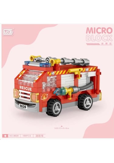 Loz 8620 Mikro Blok Torbalı İtfaiye Aracı
