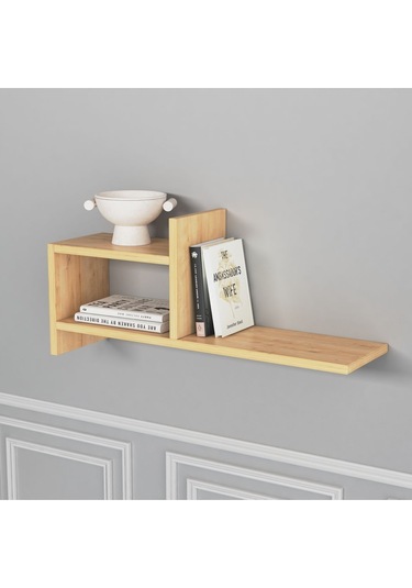 Hisar Duvar Rafı Meşe