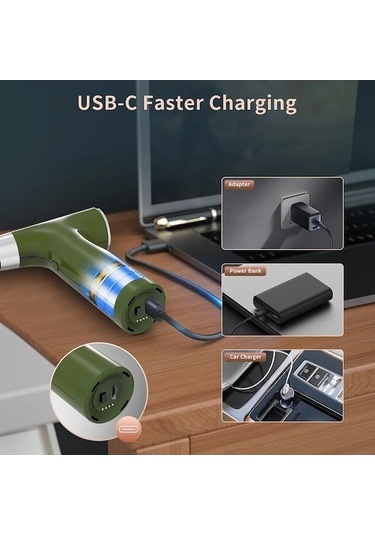 Vkemall Cf301 Taşınabilir Şarjlı Mini Üfleyici, Toz Temizleme Ve Soğutma İçin Pratik Çözüm