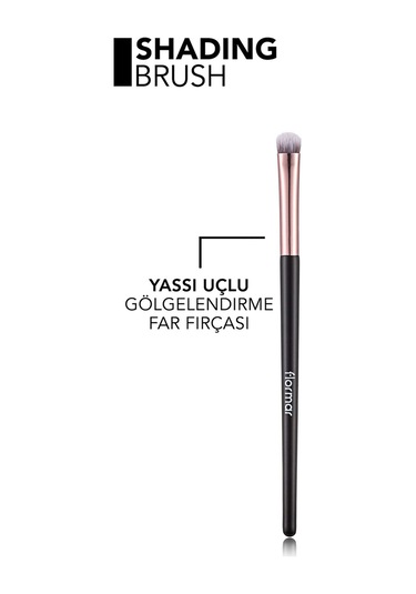 Flormar Yuvarlak Uçlu Elips Far Gölgelendirme Fırçası - Shading Brush - 021 - 8690604597864