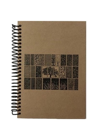 Tokaç 16x23 Kraft Spiralli Defter 100 Yp. Kareli Diğer