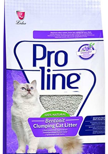 Proline Bentonit Lavanta Kokulu Topaklanan 5 Lt Kedi Kumu