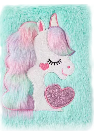 Sürme Unicorn Sevimli Peluşdefter Yil