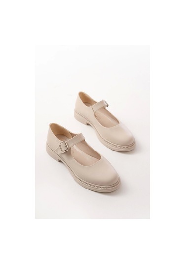 Ysn-4444 Bej Günlük Bayan Ayakkabı Bej