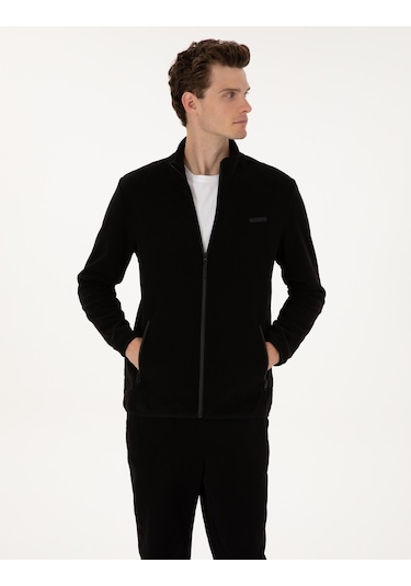 Pierre Cardin Erkek Siyah Hırka Örme 50314014-vr046 Siyah